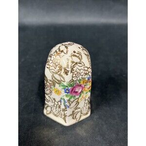 VTG Rare Lord Nelson Ware Pattern #2528 Floral Pepper Shaker‎ England Crazing